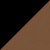 чорний / коричневий 