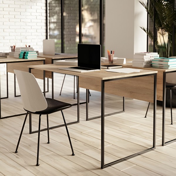 Стіл Універ 2 чорна основа для вашого офісу