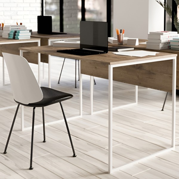 Стіл Універ 2 біла основа — стильний і функціональний