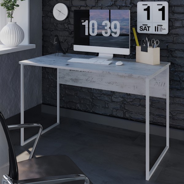 Стіл Універ 2 біла основа — стильний і функціональний