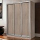 Шафа-купе E-line 3.1 ДСП 1800х600 для спальні