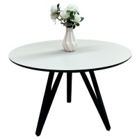 Круглий стіл HPL Arrows (Кашемір сірий)