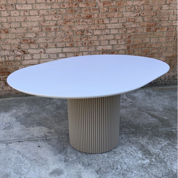 Круглий розкладний стіл HPL Циліндр з нагелів (Arpa 0249 ERRE)