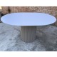 Круглий розкладний стіл HPL Циліндр з нагелів (Arpa 0249 ERRE)