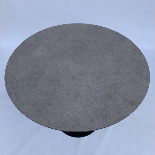 Круглий розкладний стіл HPL Циліндр з нагелів на пластині (Arpa 3324 MIKA)