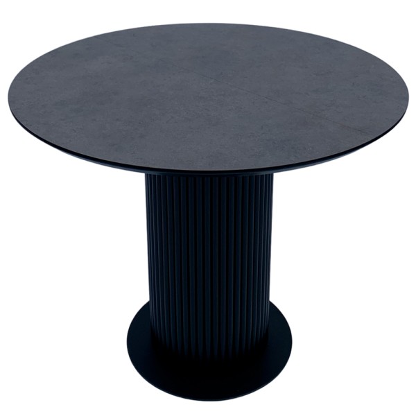 Круглий розкладний стіл HPL Циліндр з нагелів на пластині (Arpa 3324 MIKA)