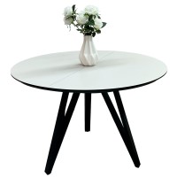 Розкладний круглий стіл HPL Три стріли Arrows (Кашемір сірий)