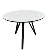 Раскладной круглый стол из HPL Arrows (Arpa Mika 3328)