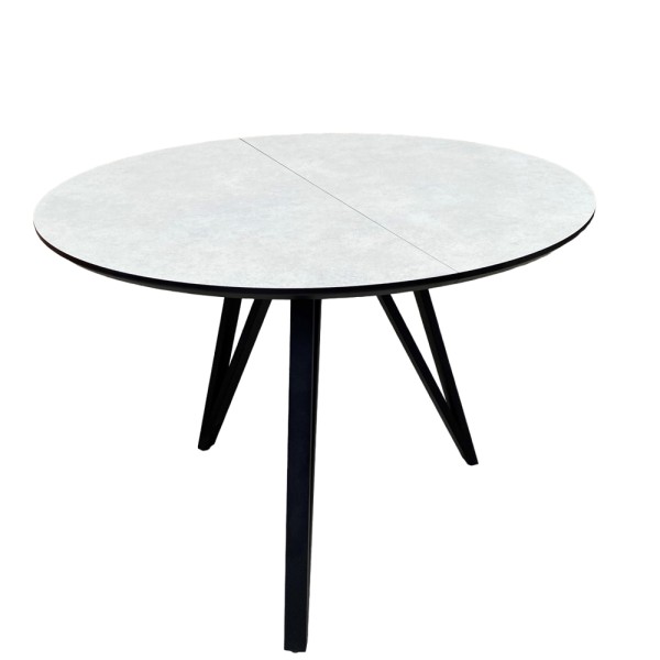 Розкладний круглий стіл з HPL Arrows (Arpa Mika 3328) для кухні