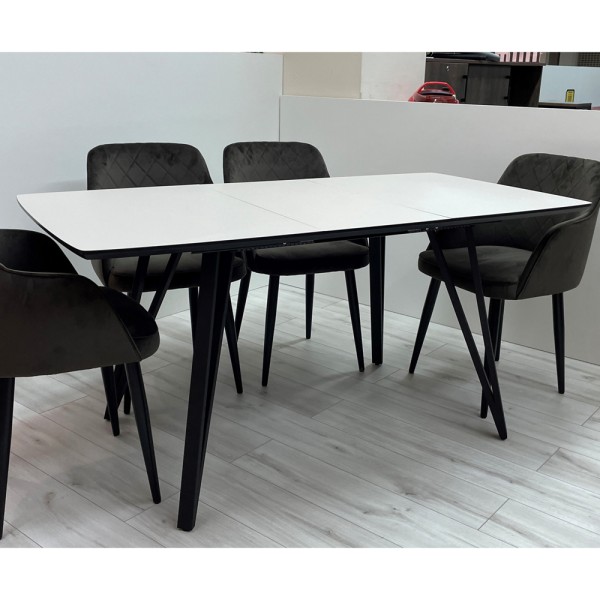 Розкладний стіл HPL Стріли Arrows (Кашемір сірий)