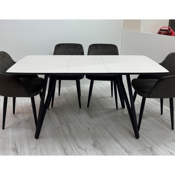 Розкладний стіл HPL Стріли Arrows (Кашемір сірий)