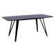 Розкладний стіл з HPL Arrows black для сучасної кухні