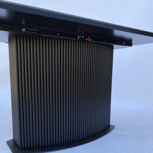 Розкладний прямокутний стіл HPL (Мармур Леванто білий) - для сучасної кухні