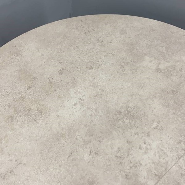 Розкладний овальний стіл HPL Овальна основа з нагелів на пластині (ARPA Mika 3327)