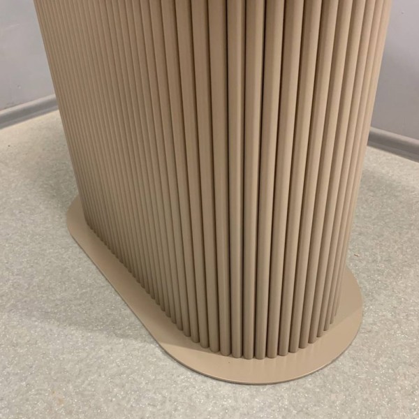 Розкладний овальний стіл HPL Овальна основа з нагелів на пластині (ARPA Mika 3327)