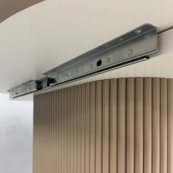 Розкладний овальний стіл HPL Овальна основа з нагелів на пластині (ARPA Mika 3327)