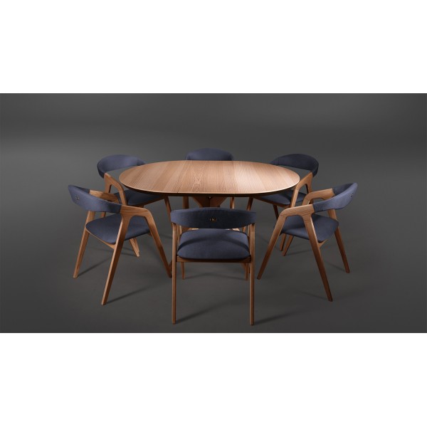 Стіл Doppio – Стильний круглий стіл для кухні та кафе