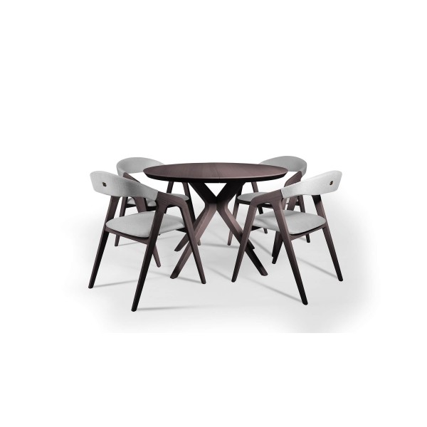 Стіл Doppio – Стильний круглий стіл для кухні та кафе