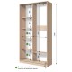 Шафа-купе E-line 1.1 для спальні та передпокою