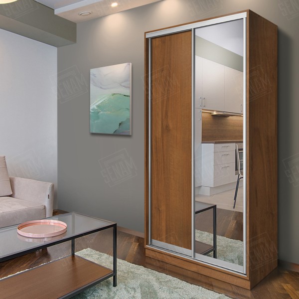 Шафа-купе S-line 1.1 1200х600 з дзеркалом