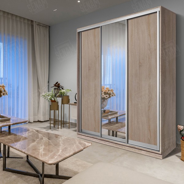 Шафа-купе S-line арт 898814 - для спальні та передпокою