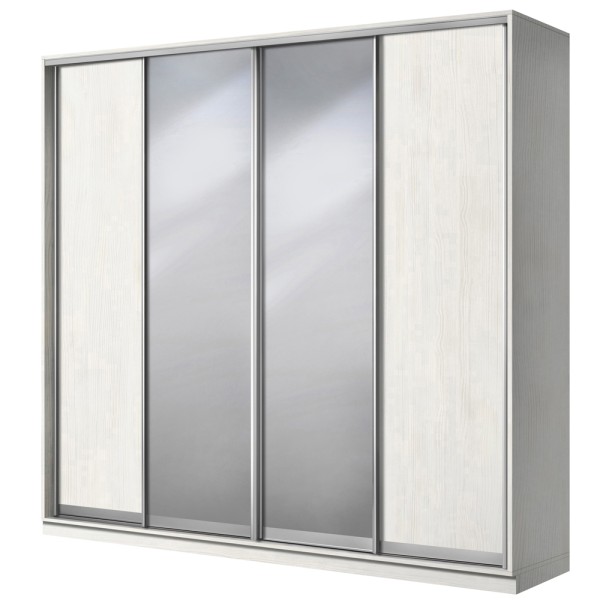 Шафа-купе S-line 4.1 2 ДСП 2500х450 – ідеальний вибір для вашої спальні