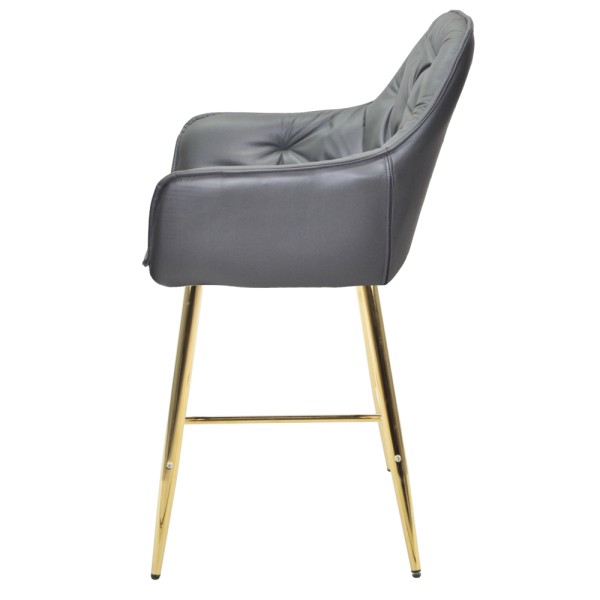 Напівбарний стілець Nora gold — зручність та стиль для будь-якого інтер'єру