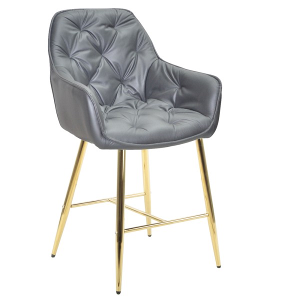 Напівбарний стілець Nora gold — зручність та стиль для будь-якого інтер'єру