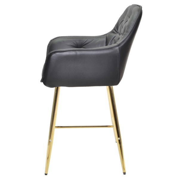 Напівбарний стілець Nora gold — зручність та стиль для будь-якого інтер'єру