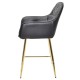 Напівбарний стілець Nora gold — зручність та стиль для будь-якого інтер'єру