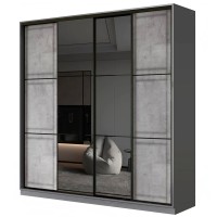 Шафа-купе S-line ШК 4.1.24.45.25 2500х450