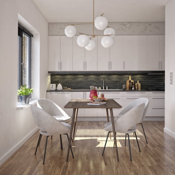 Стіл Venator – сучасний дерев'яний стіл для кухні та кафе