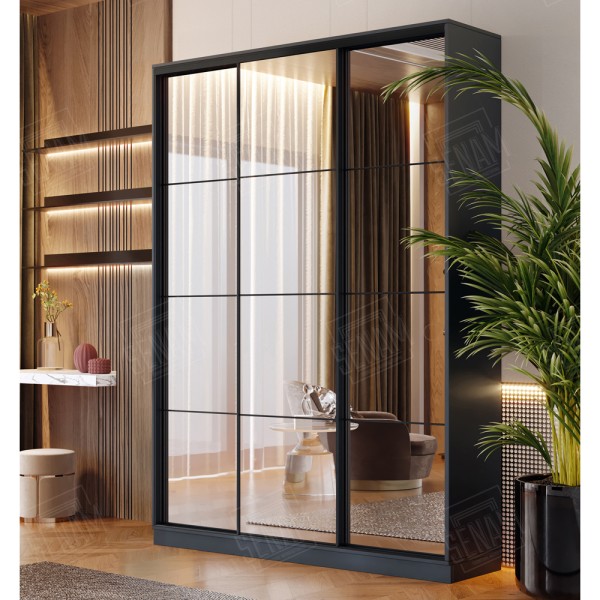 Шафа-купе S-line арт 898800 — для спальні та передпокою