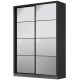 Шафа-купе S-line арт 898799 для спальні та передпокою