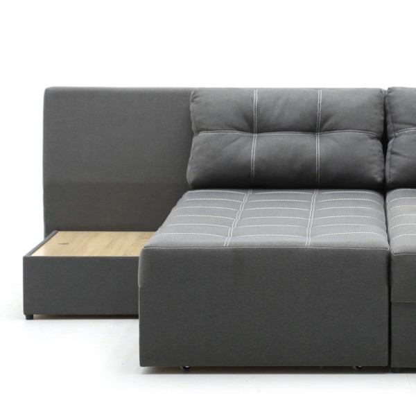 Кутовий розкладний диван Далас V4