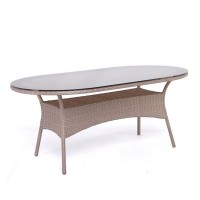 Стіл Монтана (плетена стільниця)