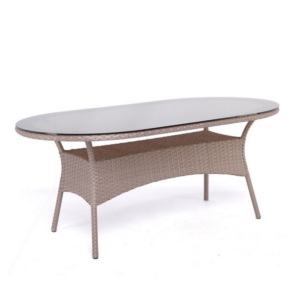 Стіл Монтана з плетеною стільницею