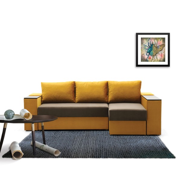 Кутовий розкладний диван Олімп