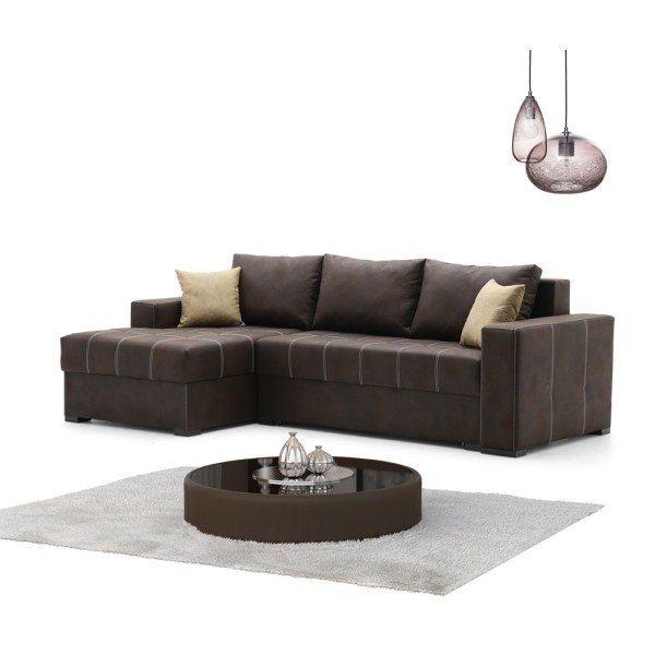 Кутовий розкладний диван Перфект