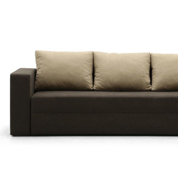 Прямий розкладний диван Квадро