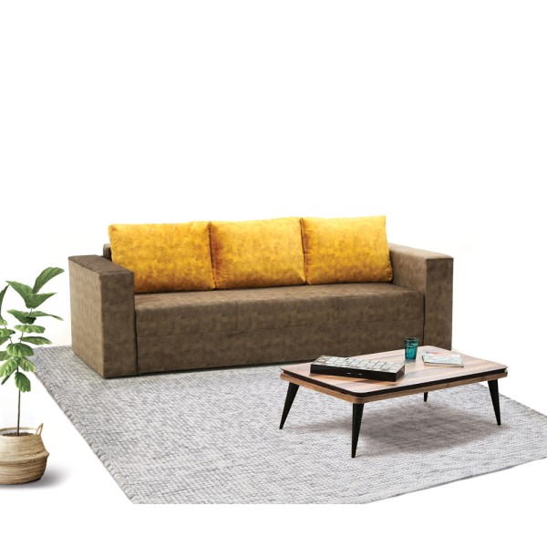 Прямий розкладний диван Квадро