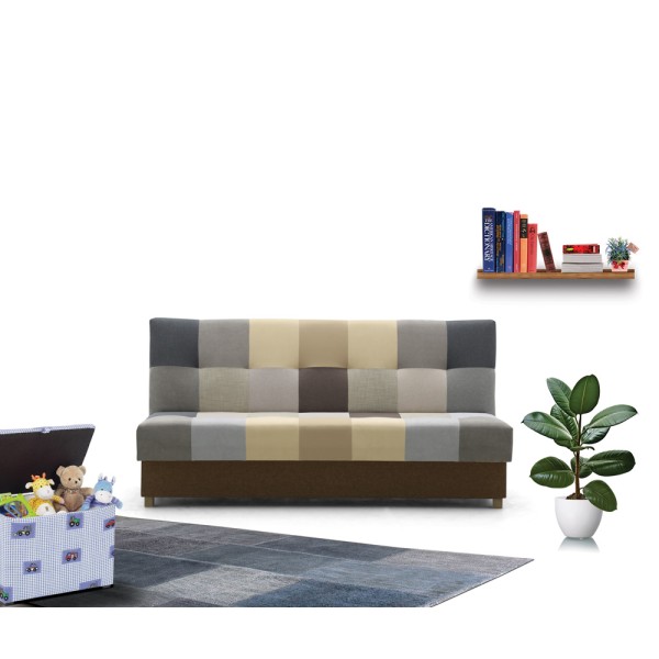 Прямий розкладний диван Піксель