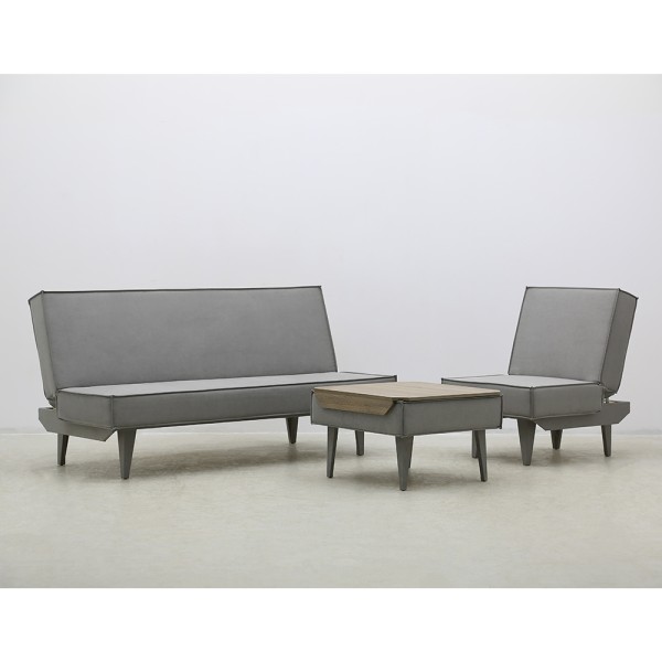 Прямий розкладний диван Скіф