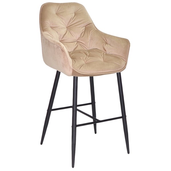 Барний стілець Nora black