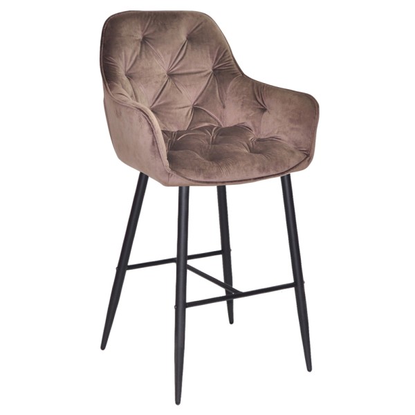 Барний стілець Nora black