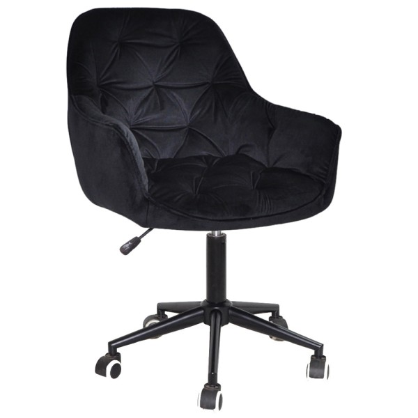 Стілець Leroy office modern black — Сучасний офісний стілець з газліфтом