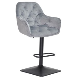 Барний стілець Leroy SQ black