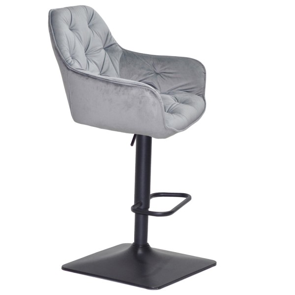 Барний стілець Leroy SQ black — для сучасного інтер'єру