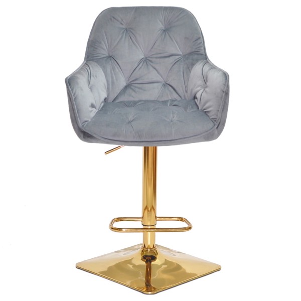 Барний стілець Leroy SQ gold