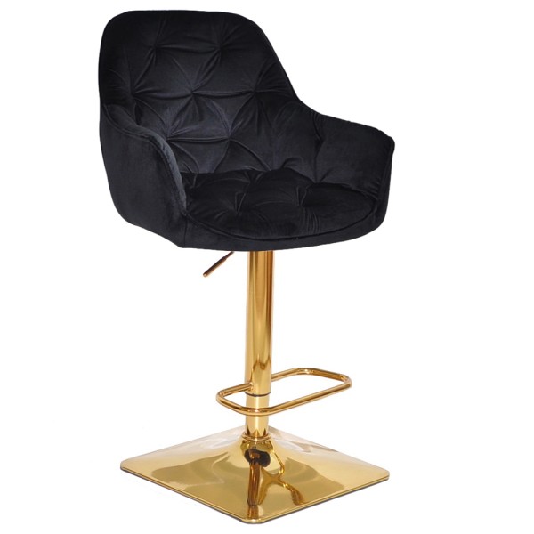 Барний стілець Leroy SQ gold